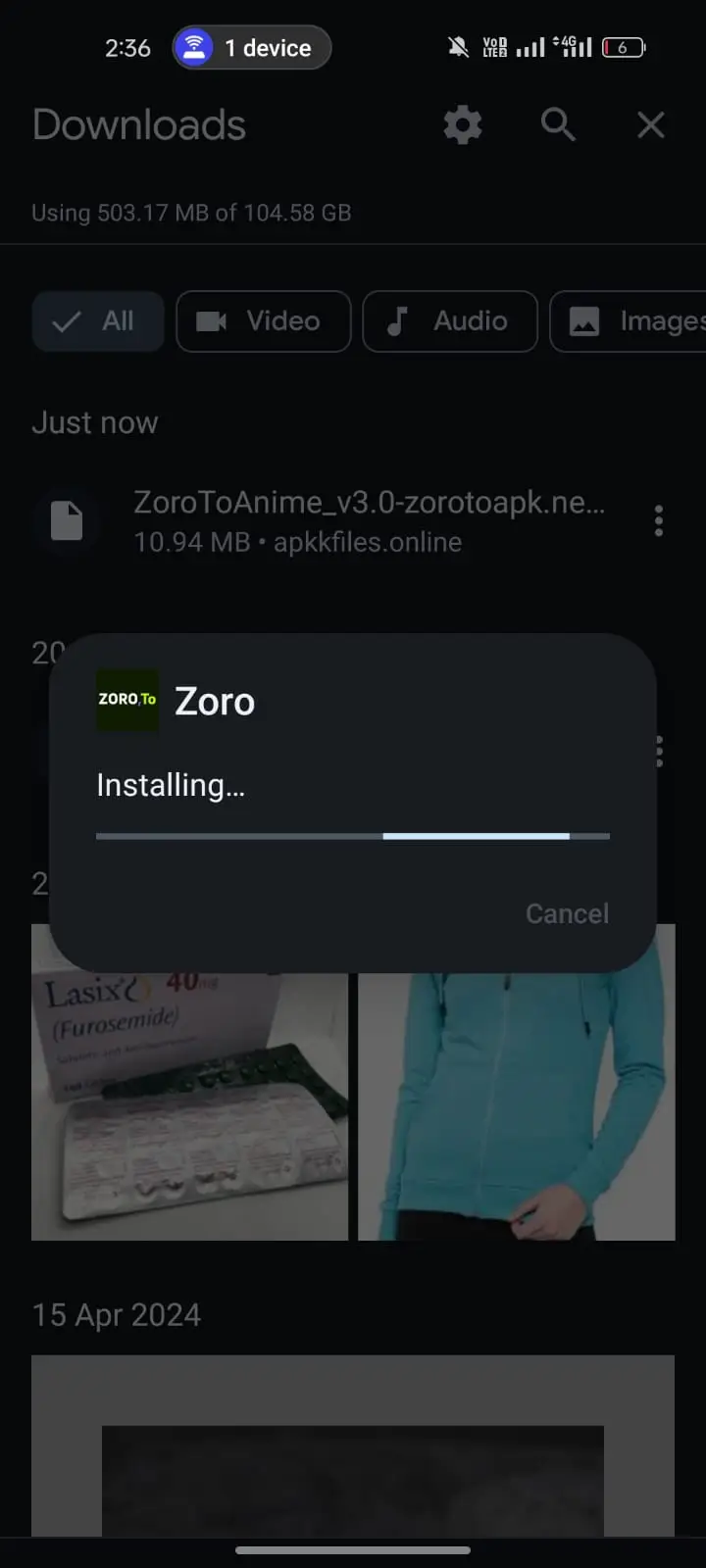 Zoroto app